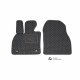 Odiniai kilimėliai QuiltyMats OPEL COMBO 2001-2011 (Juodos spalvos - Pilkais dygsniais)