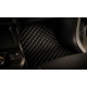 Odiniai kilimėliai QuiltyMats OPEL COMBO 2001-2011 (Juodos spalvos - Pilkais dygsniais)