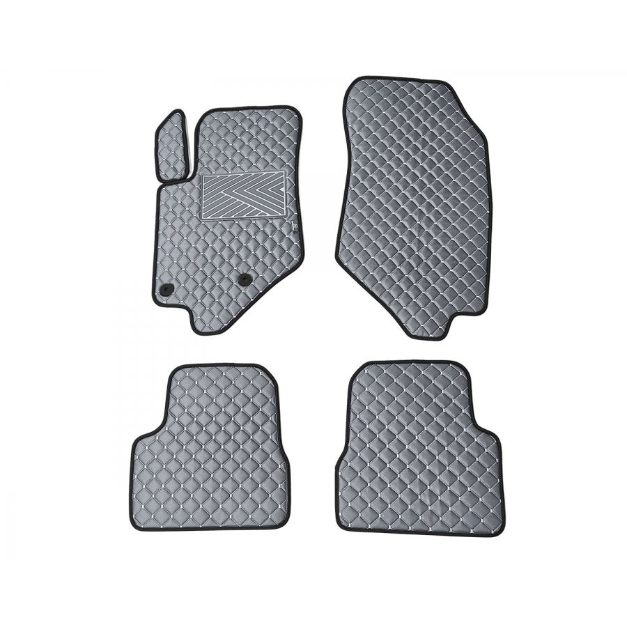 Odiniai kilimėliai QuiltyMats OPEL MOKKA 2020→ (Pilkos spalvos - Pilkais dygsniais)