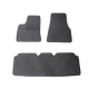 Kilimėliai QuiltyMats TESLA MODEL S 2012-2026 (3 vnt.), Black-Black /11-16