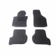 Kilimėliai QuiltyMats VOLKSWAGEN GOLF 2003-2009 (4 vnt.), Black-Black /11-14