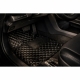Odiniai kilimėliai QuiltyMats VOLKSWAGEN T-CROSS 2019→ (Juodos spalvos - Pilkais dygsniais)