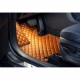 Odiniai kilimėliai QuiltyMats VOLKSWAGEN GOLF 8 Universal 2019→ (Rudos spalvos - Rudais dygsniais)