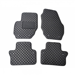 Kilimėliai QuiltyMats VOLVO S80 2006-2016 (4 vnt.), Black-Black /11-14