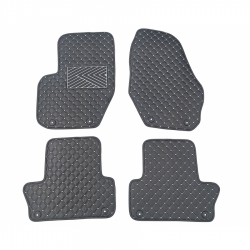 Kilimėliai QuiltyMats VOLVO XC60 2008-2017 (4 vnt.), Black-Gray /13-14