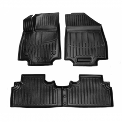 Kilimėliai 3D KIA EV3 2024->, 4 vnt. juodi /5010224