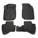 Guminiai 3D kilimėliai CITROEN C1 2014-2022 (Juodos spalvos)