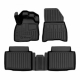 Guminiai 3D kilimėliai DACIA Bigster (4WD) 2025→ (Juodos spalvos)