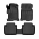 Guminiai 3D kilimėliai HONDA Accord IX 2012-2017 (Juodos spalvos)