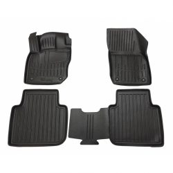 Guminiai 3D kilimėliai VOLKSWAGEN Tayron 2024→ (Juodos spalvos)