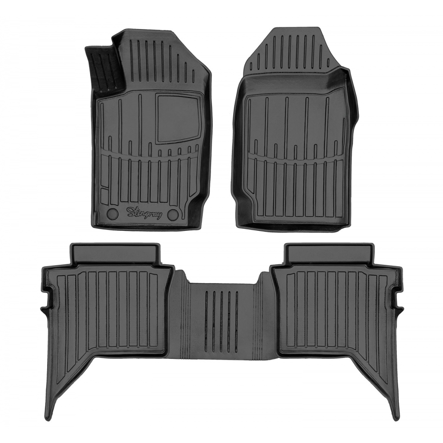 Guminiai 3D kilimėliai CHERY Himla 2025→ (Juodos spalvos)