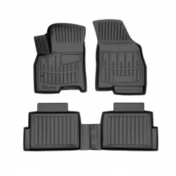 Guminiai 3D kilimėliai CHERY Tiggo 7 2016-2020 (Juodos spalvos)