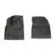 Guminiai 3D kilimėliai FIAT Doblo (K9) 2022→ (Priekiniai, Juodos spalvos)