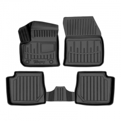 Guminiai 3D kilimėliai CITROEN e-C4 X 2022→ (Juodos spalvos)