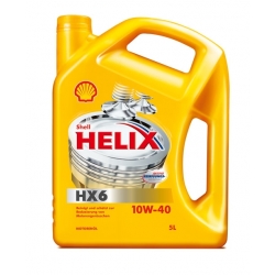 Tepalas SHELL HELIX HX6 10W-40, 5L