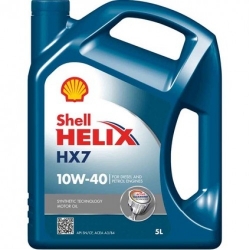 Tepalas SHELL HELIX HX7 10W-40, 5L
