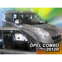 Vėjo deflektoriai OPEL COMBO D 2011-2018 (Priekinėms durims)