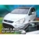 Vėjo deflektoriai FORD S-MAX 5 durų 2010-2015 (Priekinėms durims)