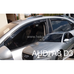 Vėjo deflektoriai AUDI A8 (D3) 4 durų 2003-2010 (Priekinėms ir galinėms durims)