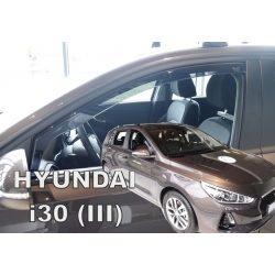 Vėjo deflektoriai HYUNDAI i30 III Hatchback 5 durų 2017→ (Priekinėms durims)
