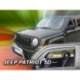 Vėjo deflektoriai JEEP PATRIOT 5 durų 2006-2016 (Priekinėms durims)