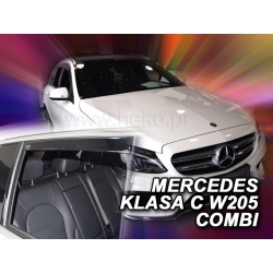 Vėjo deflektoriai MERCEDES BENZ C klasė W205 Combi 5 durų 2014→ (Priekinėms ir galinėms durims)