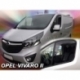 Vėjo deflektoriai OPEL VIVARO II 2014-2019 (Priekinėms durims)