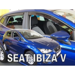 Vėjo deflektoriai SEAT IBIZA V 5 durų 2017→ (Priekinėms ir galinėms durims)