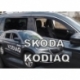 Vėjo deflektoriai SKODA KODIAQ 5 durų 2016→ (Priekinėms ir galinėms durims)