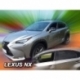 Vėjo deflektoriai LEXUS NX 5 durų 2014→ (Priekinėms ir galinėms durims)