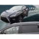 Vėjo deflektoriai LEXUS RX IV 5 durų 2016→ (Priekinėms ir galinėms durims)