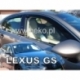 Vėjo deflektoriai LEXUS GS 4 durų 2016→ (Priekinėms ir galinėms durims)