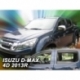 Vėjo deflektoriai ISUZU D-MAX II 4 durų 2012→ (Priekinėms ir galinėms durims)