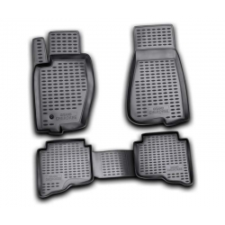 Guminiai kilimėliai JEEP Grand Cherokee 2006-2011 (pakeltais kraštais)