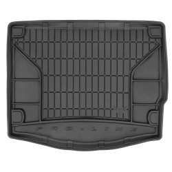 Guminis bagažinės kilimėlis Pro-Line FORD FOCUS Hatchback (5 durų) 2010-2018 (Su skyreliais daiktams)