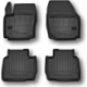 Guminiai kilimėliai Pro-Line 3D FORD Mondeo IV 2007-2014 (Atstumas tarp fiksatorių 25.5cm, Aukštu borteliu)