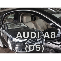 Vėjo deflektoriai AUDI A8 (D5) 4 durų Sedan 2017→ (Priekinėms ir galinėms durims)