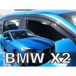 Vėjo deflektoriai BMW X2 (F39) 2018→ (Priekinėms ir galinėms durims)