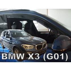 Vėjo deflektoriai BMW X3 (G01) 2017→ (Priekinėms durims)