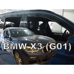 Vėjo deflektoriai BMW X3 (G01) 2017→ (Priekinėms ir galinėms durims)