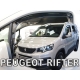 Vėjo deflektoriai PEUGEOT Rifter 2018→ (Priekinėms durims)