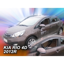 Vėjo deflektoriai KIA RIO Hatchback 2011-2017 (Priekinėms durims)