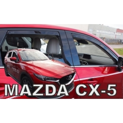 Vėjo deflektoriai MAZDA CX-5 2017→ (Priekinėms ir galinėms durims)