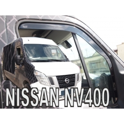 Vėjo deflektoriai NISSAN NV400 2011→ (Per visą rėmą, Priekinėms durims)