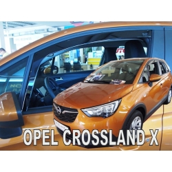Vėjo deflektoriai OPEL Crossland X 2017→ (Priekinėms durims)