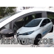 Vėjo deflektoriai RENAULT Zoe 5 durų 2012→ (Priekinėms durims)