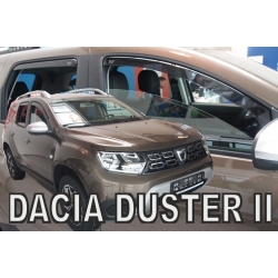 Vėjo deflektoriai DACIA Duster 2018→ (Priekinėms ir galinėms durims)
