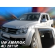 Vėjo deflektoriai VOLKSWAGEN AMAROK 4 durų 2009-2021 (Priekinėms ir galinėms durims)