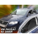 Vėjo deflektoriai VOLKSWAGEN PASSAT B6 4/5 durų 2004-2010 (Priekinėms durims)