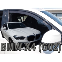 Vėjo deflektoriai BMW X4 (G02) 2018→ (Priekinėms durims)